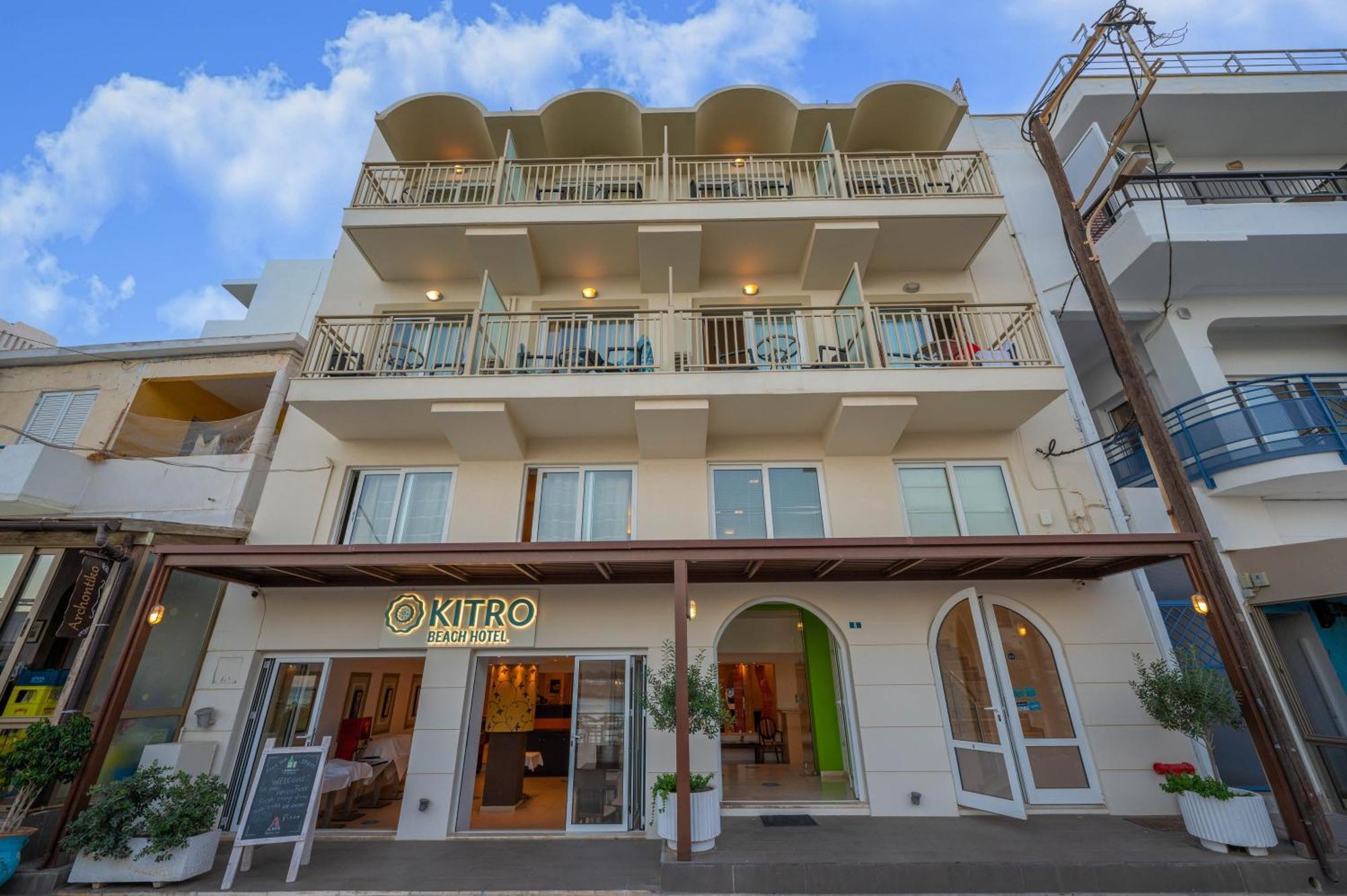 Kitro Beach Hotel - Adults Only Агиос-Николаос Экстерьер фото